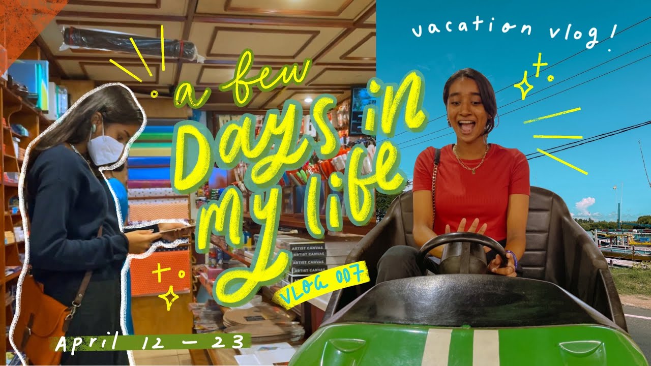 A few days in my life - A Vacation vlog // 007 🎳🛍🎉