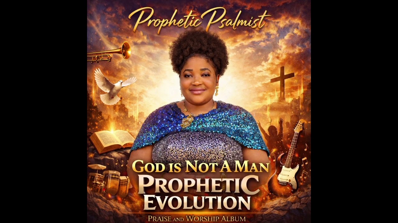 GOD IS NOT A MAN by Prophetic psalmist #Gospel music 🎵#prophetic Evolution praise and worship album.
