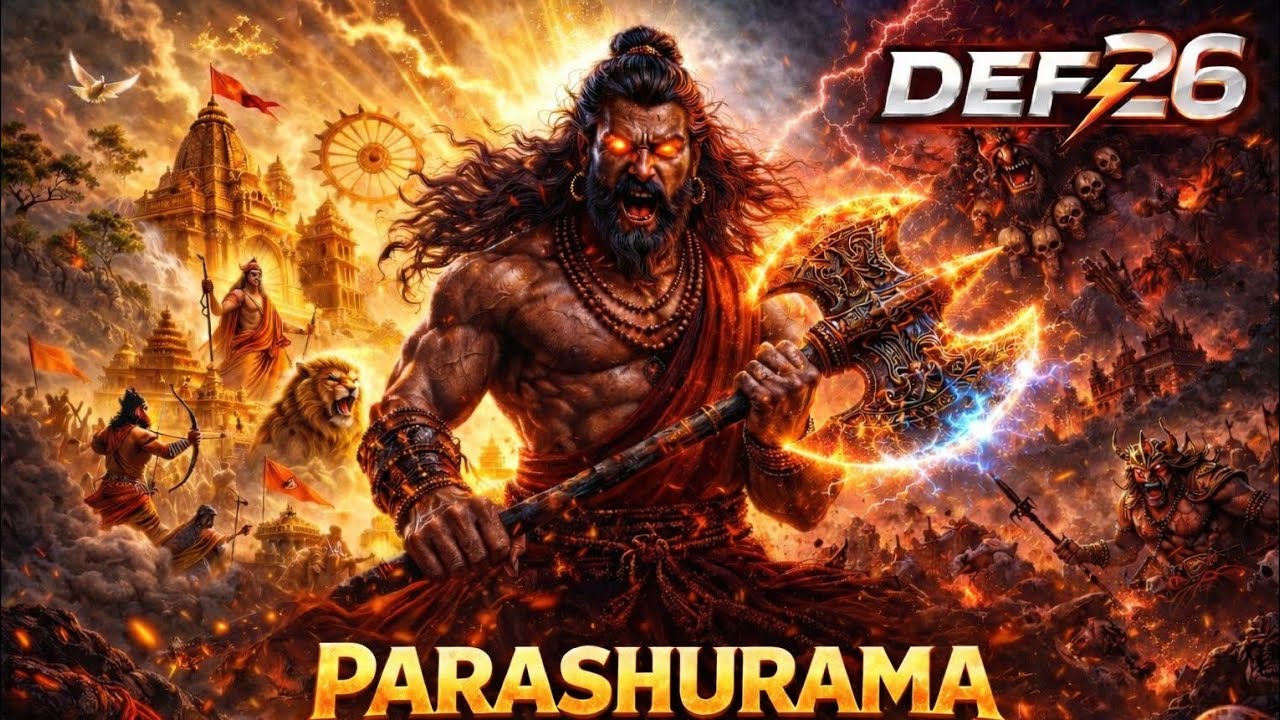 పరశురాముడు వచ్చాడురా! 🔥 DHARMA DAANDAM #Parashurama #TeluguDevotional #MassSong #DharmaDaandam#def 