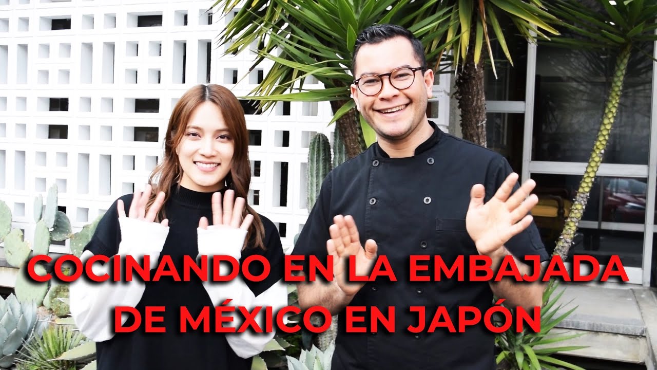 COCINANDO EN LA EMBAJADA DE MÉXICO EN JAPÓN