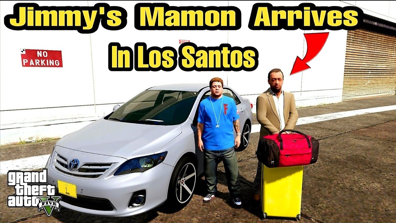 Jimmy's Mamon Arrives In Los Santos | TOYOTA COROLLA | GTA 5 | Real Life Mods #46 | URDU |