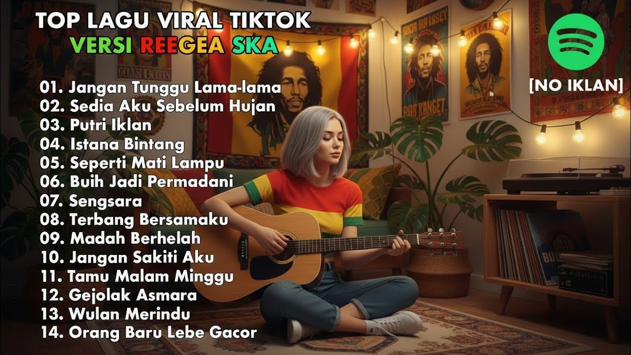 Top Spotify Indonesia Reggae SKA Playlist 2026 Revealed - Jangan Tunggu Lama-Lama [NO IKLAN]
