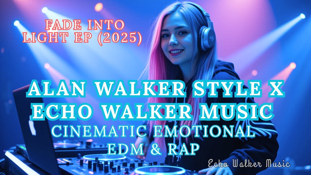 Alan Walker Style X Echo Walker Music – Fade into Light EP 2025 • Emotional EDM & Rap | Future Bass