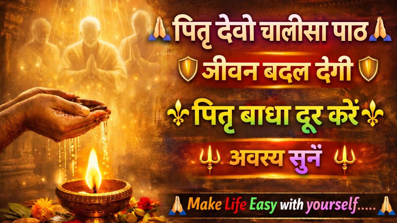 🙏 पितृ चालीसा पाठ 🙏| पितरों को प्रसन्न करने का सबसे शक्तिशाली उपाय#PitrChalisa#Viral#AmavasyaSpecial