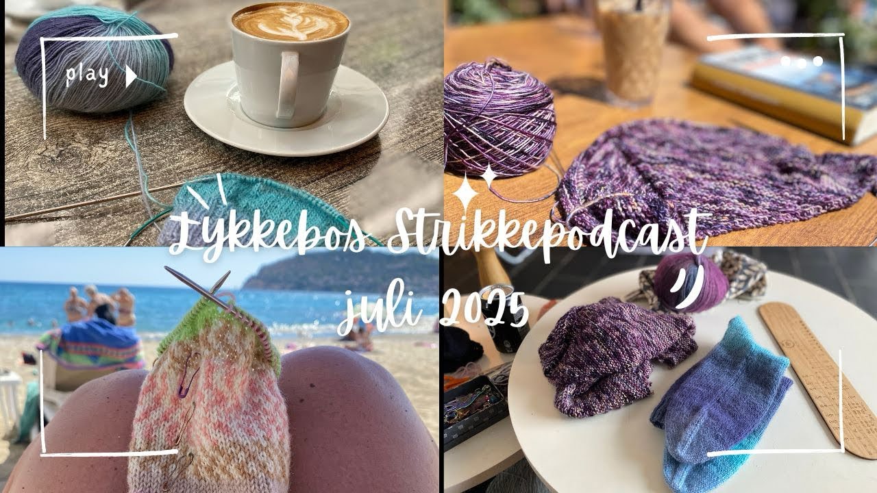 Afsnit #35 STRIKKEPODCAST - Sommerferiestrik - juli 2025