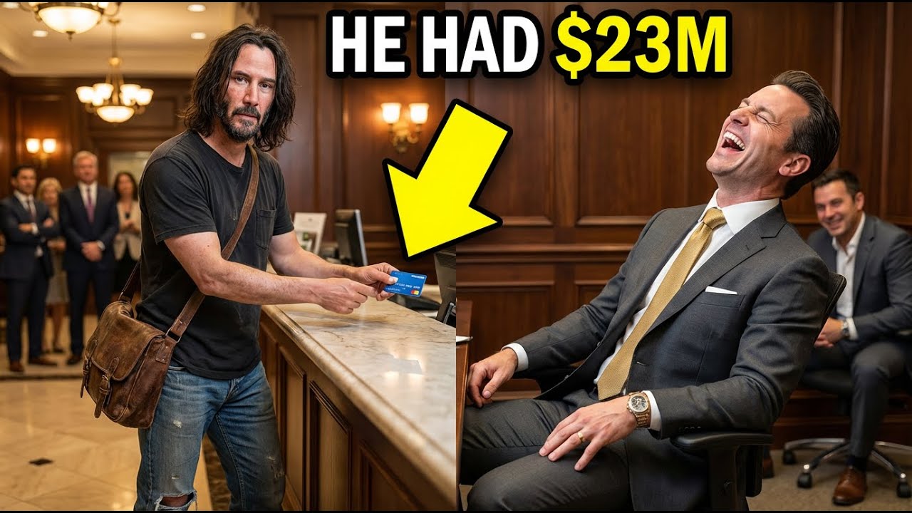 Keanu Reeves Withdraws $1M — Bank Manager Laughs, Then Sees The Balance