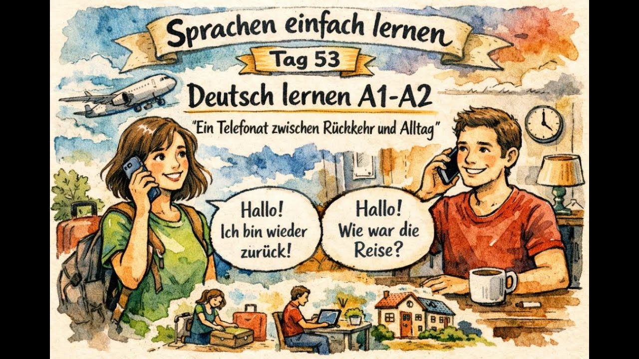 Tag 53 Deutsch lernen A1-A2 