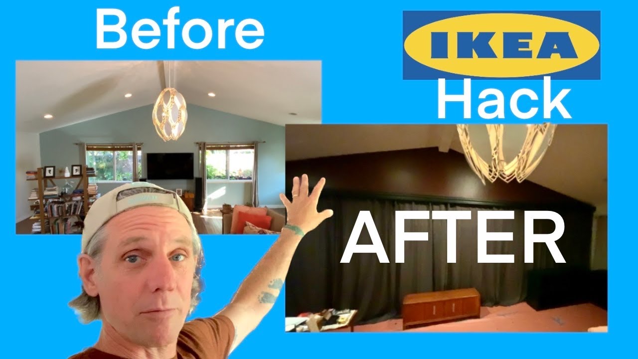 ДЕКОР СВОИМИ РУКАМИ: Шторы из IKEA: Видга и Мосланда | Индивидуальный ламбрекен