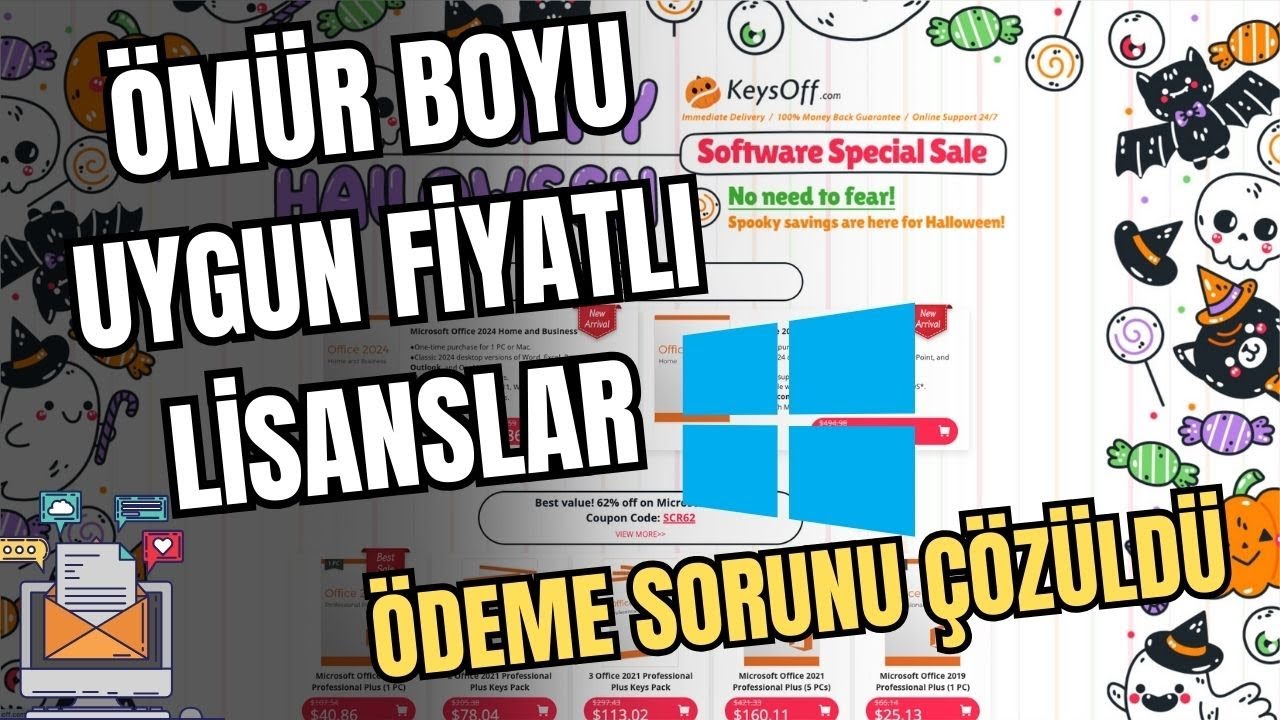 BU LİSANSLAR BİR GÜN DEĞİL ÖMÜR BOYU💥💥💥 MICROSOFT OFFICE / WINDOWS 10/11