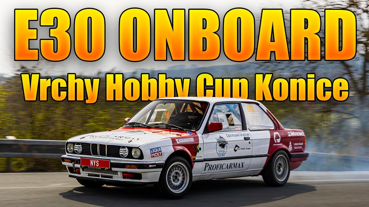 E30 318is Turbo ONBOARD | RYCHLOVLOG | Vrchy Hobby Cup