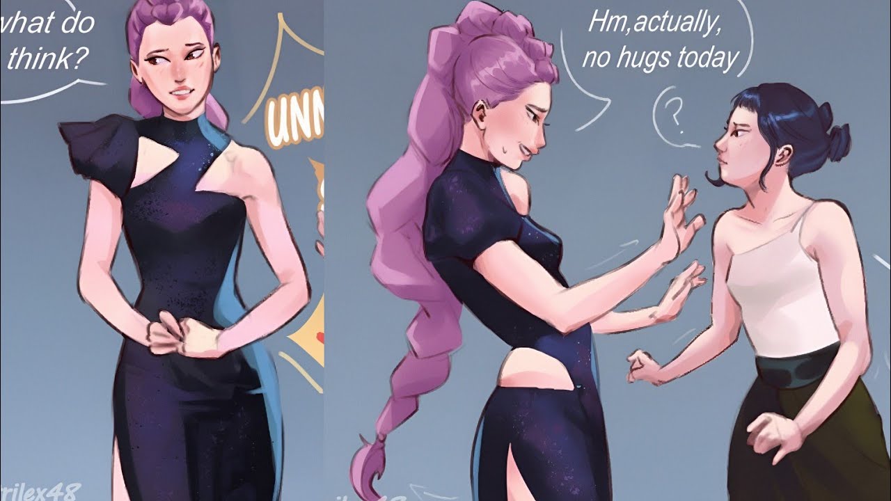 Rumi Hides Her Patterns!😮❤️KPop Demon Hunters Comic Dub