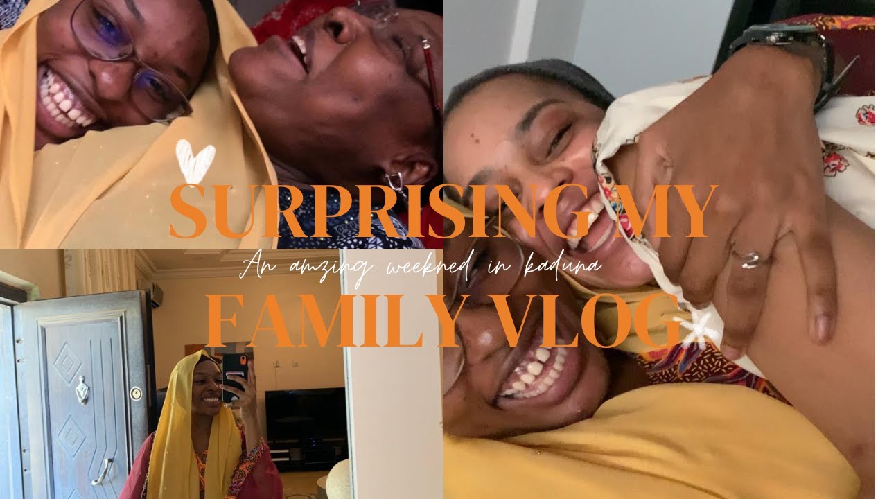SURPRISING MY FAMILY+Short Travel vlog|Time with Awnah💕
