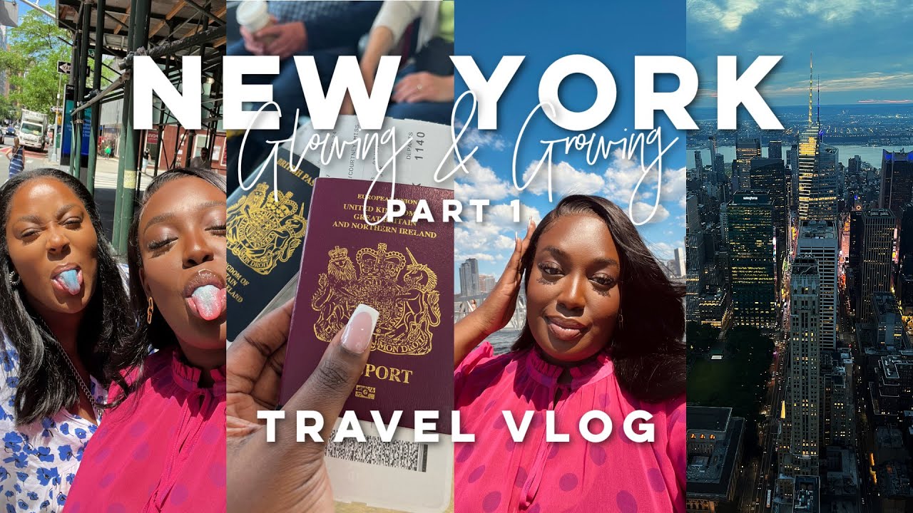 Dirty Hotels, Moving to America & Good Food | A Rough Start to A GIRLS TRIP IN NEW YORK CITY 