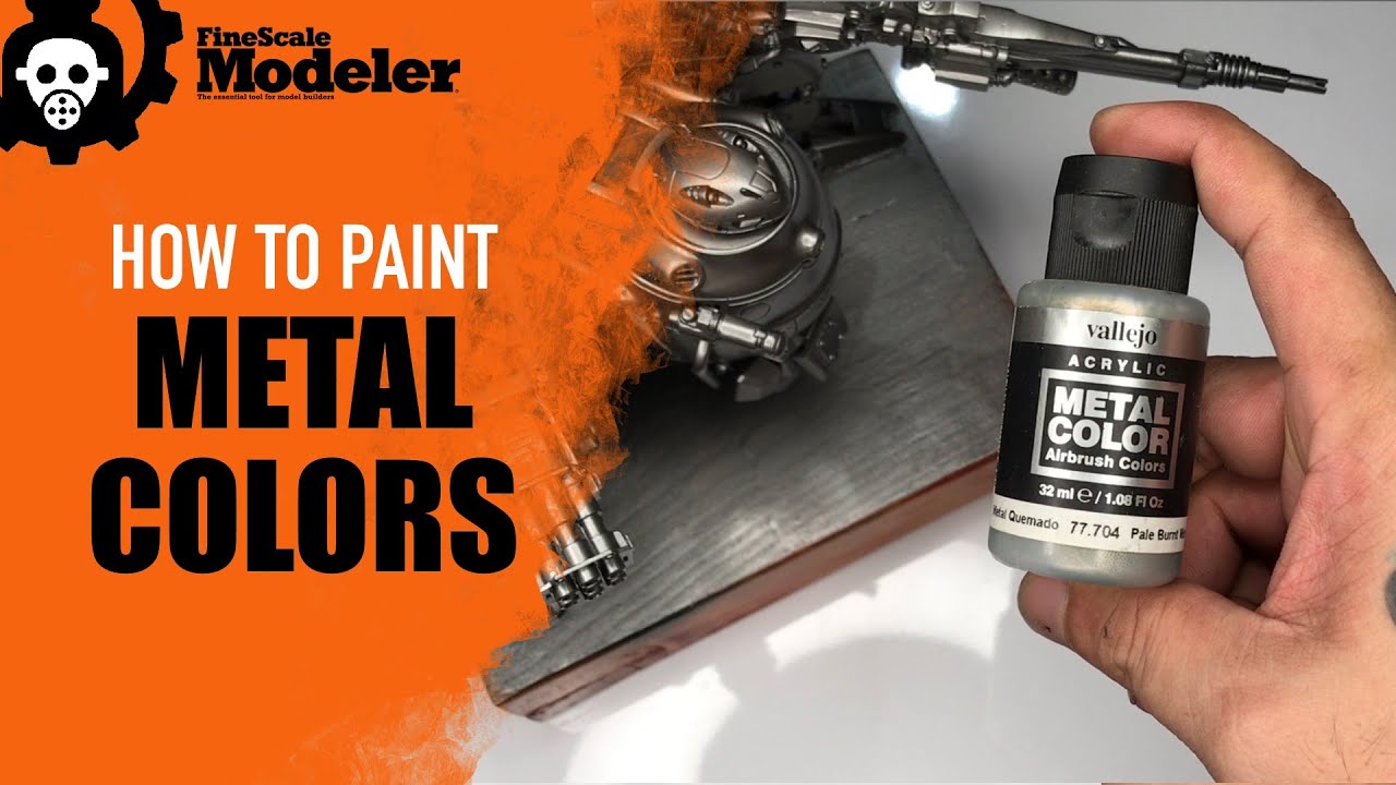 GUNDAM TUTORIAL | HOW To Airbrush The NEW Formula METAL Colors | Pinkman | Vallejo Colors | 2021