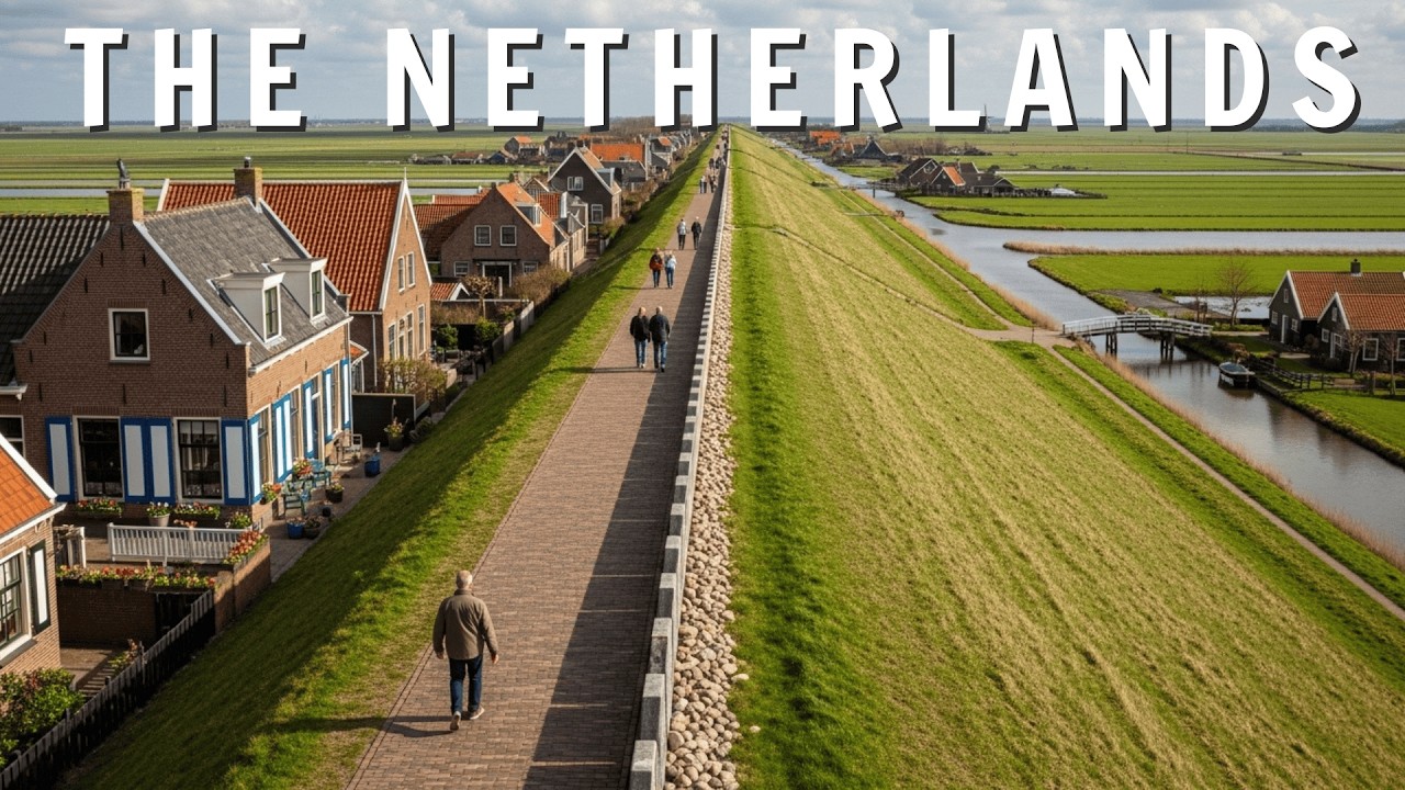 THE NETHERLANDS | The Nation Built Below Sea Level | 4K Travel Documentary