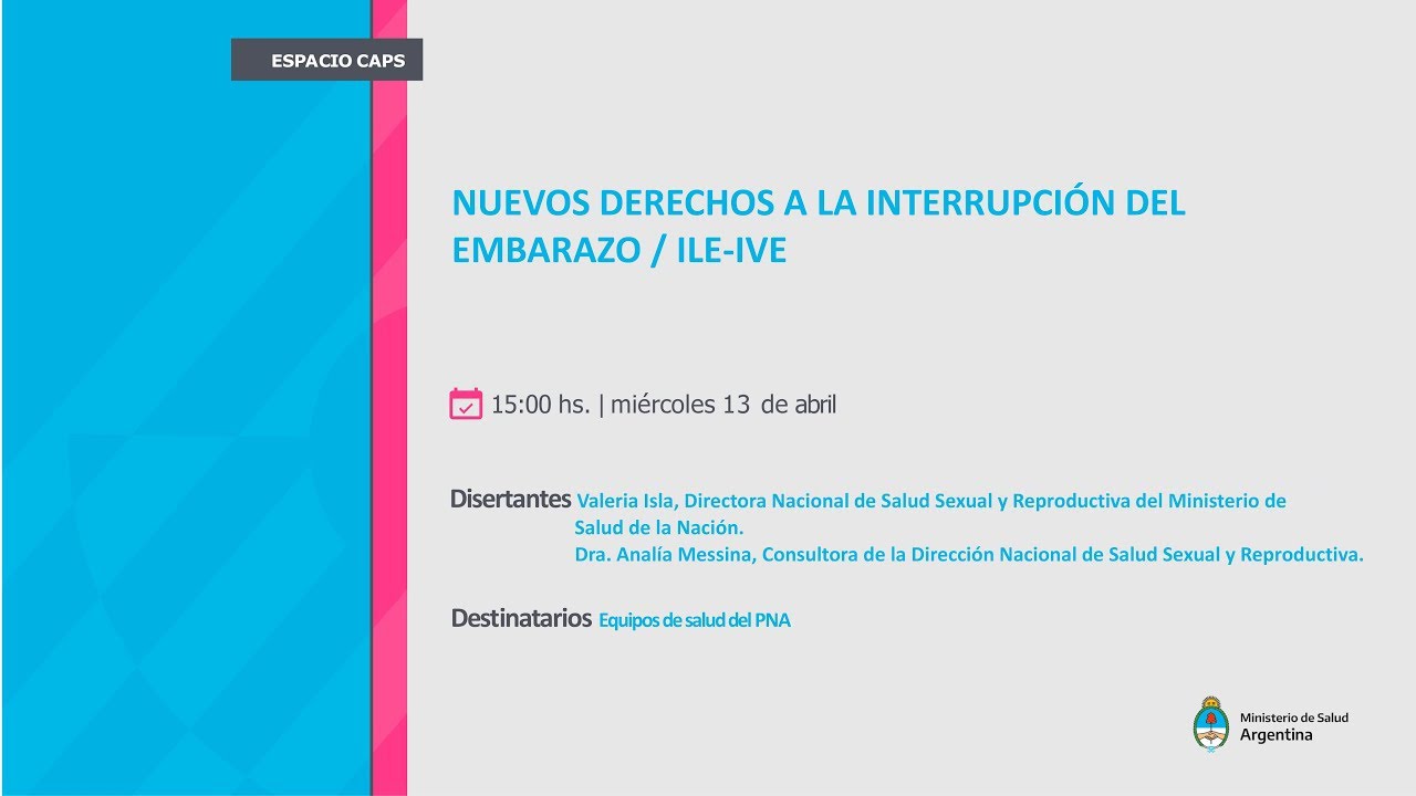 Nuevo Derechos a la Interrupción del Embarazo / ILE-IVE