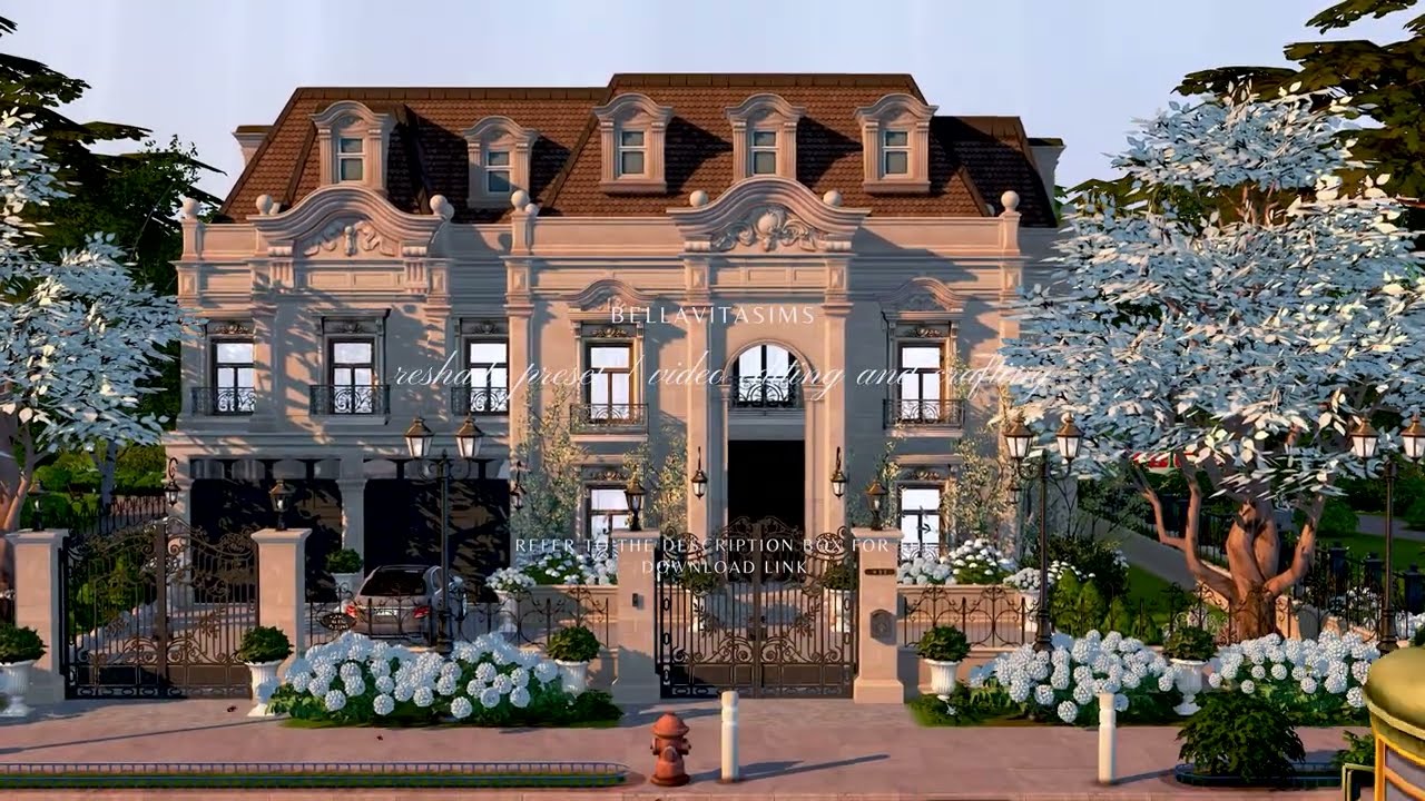 Sims 4 Dreamsville Family Home | CC House Tour | 模擬市民4  夢想家庭屋 房屋導覽