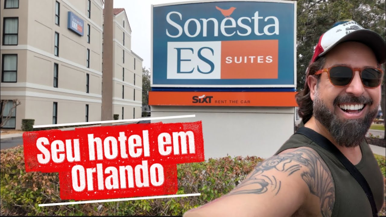 Hotel Sonesta ES Suites na melhor localização de Orlando!