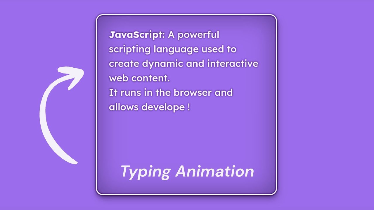 Create ChatGPT Typing Animation Using HTML, CSS & JavaScript | Auto Typing Effect Tutorial