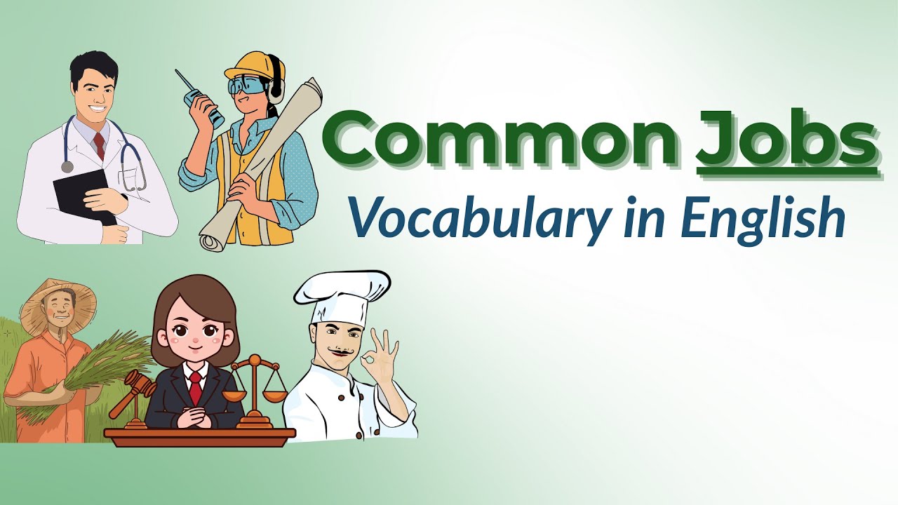 Common Jobs in English | Basic Vocabulary with Pictures