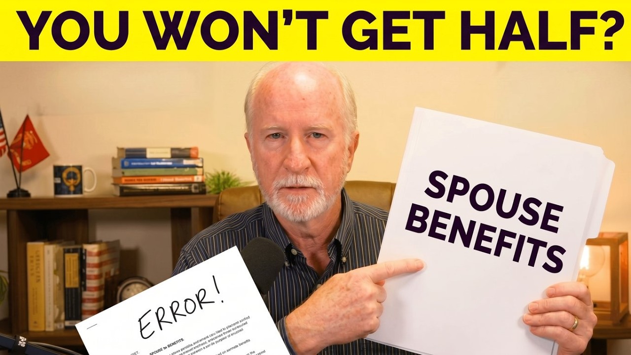 BIGGEST MISTAKES Spouse Benefits | Don't Make These