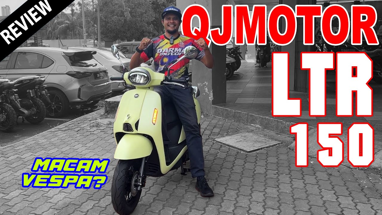 Macam Vespa? QJMOTOR LTR 150 Klasik Habis!