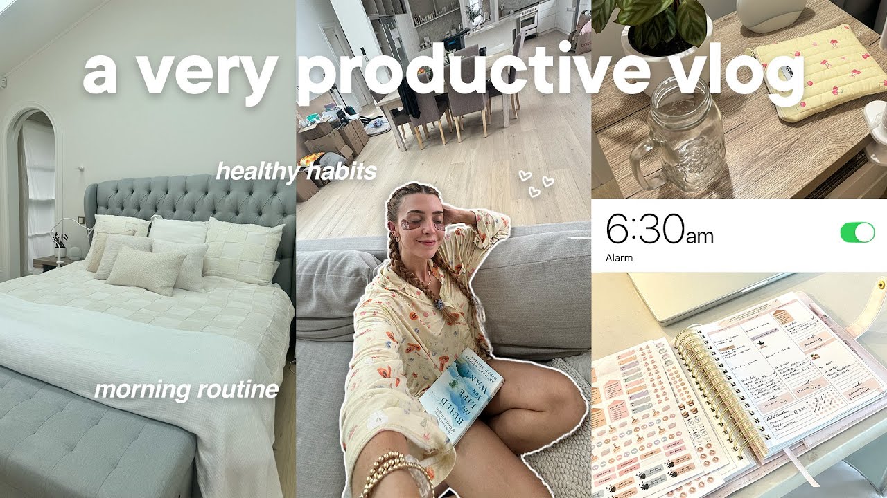 6:30 AM MORNING ROUTINE + productive day in the life
