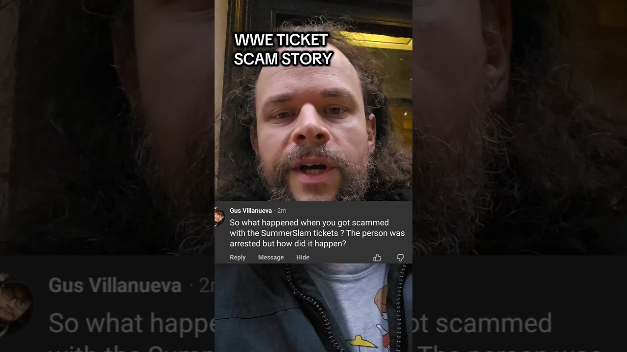 why I DON'T buy wwe tix on Craigslist! This is how I got scammed w/ fake SummerSlam tickets 