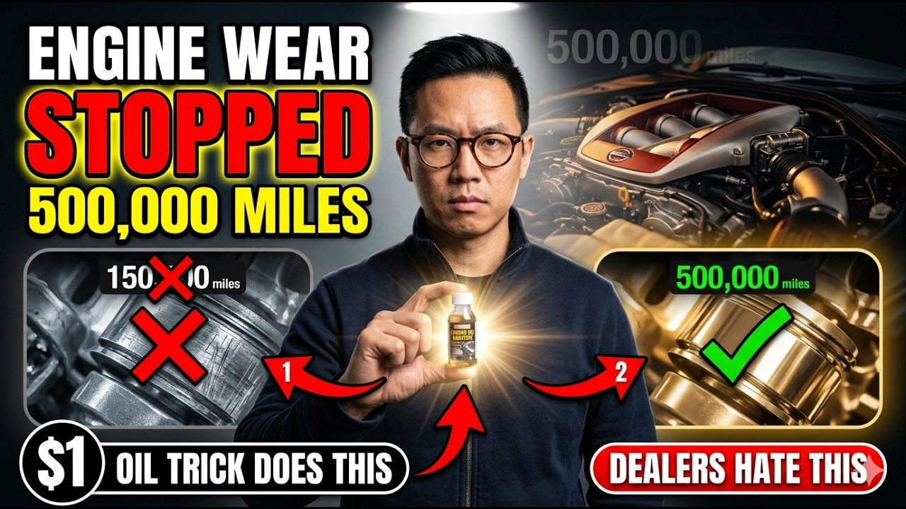 This $1 Japanese Oil Trick Stops Engine Wear FOREVER &mdash; Why Did Car Manufacturers Bury This in 1978?