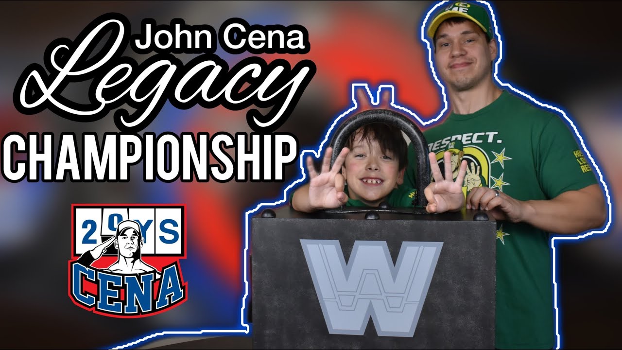 Full Review! John Cena Legacy Championship Collector's Title Belt unboxing!