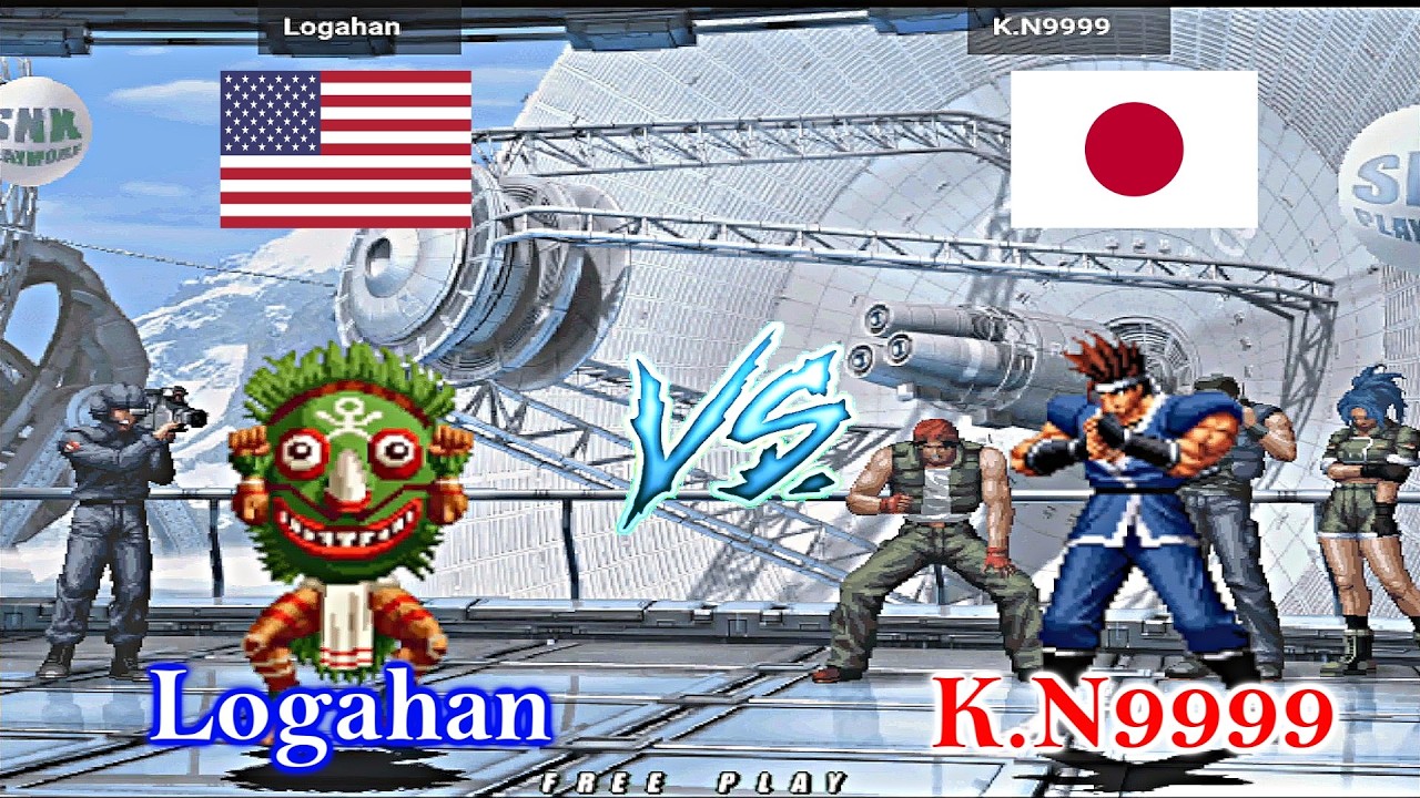 NeoGeo Battle Coliseum - Lazarusz vs K.N9999