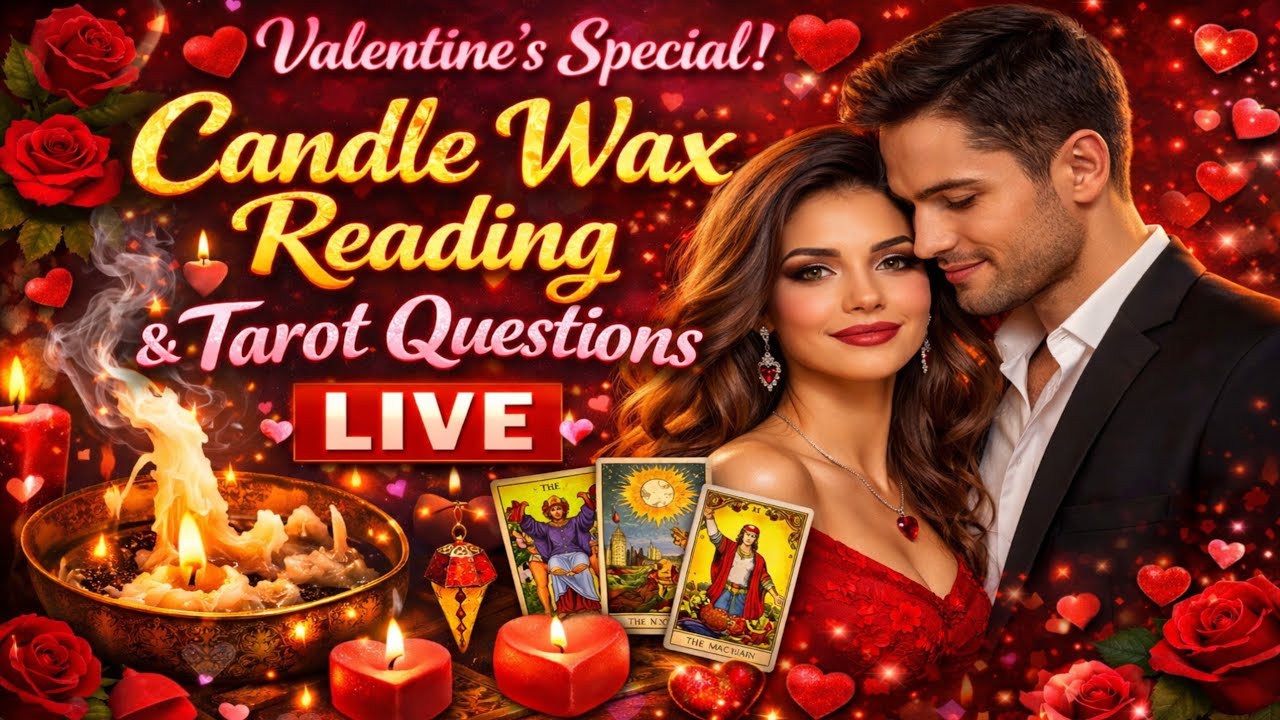 14 Feb Special 💖 Candle Wax Reading & Love Tarot Q/A LIVE || 💲 Superchat Available