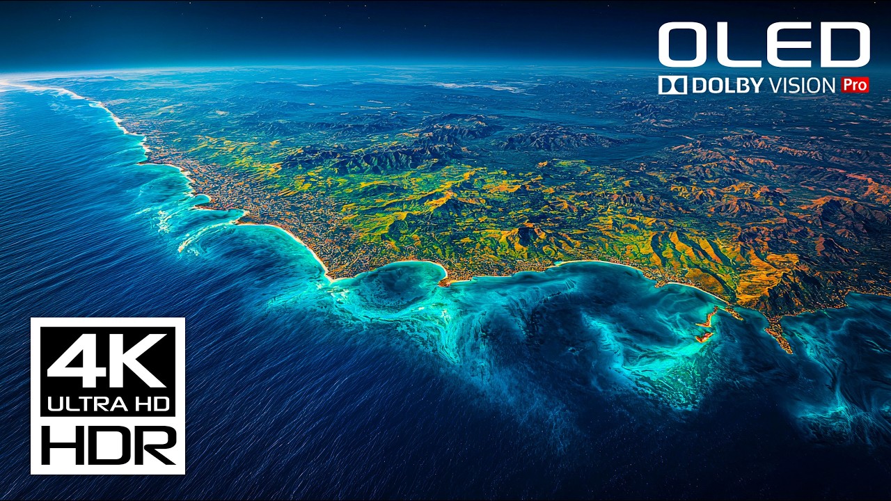Amazing HDR 4K 60 FPS Video Dolby Vision - Best of Relaxing Music for Stress Relief