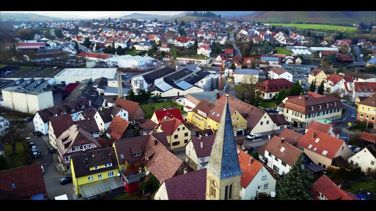 Obersulm Affaltrach von Oben | DJI Mavic Pro