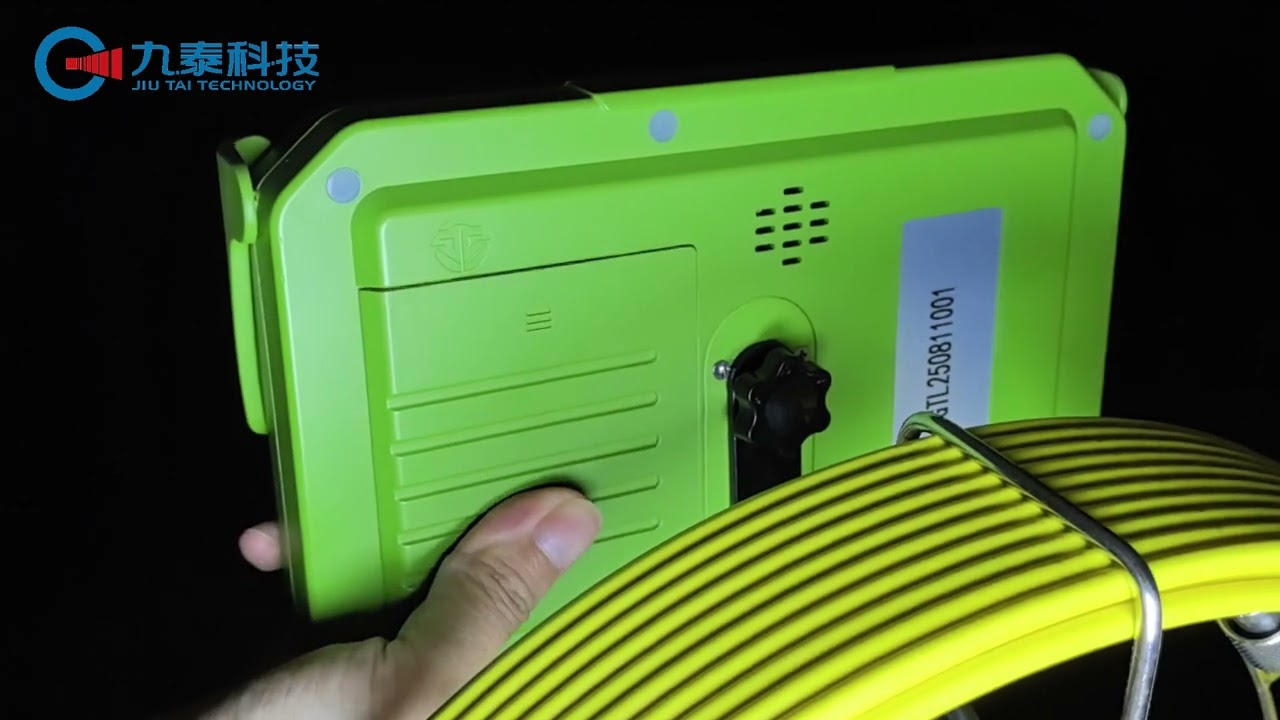 Affordable portable pipe inspection push rod camera