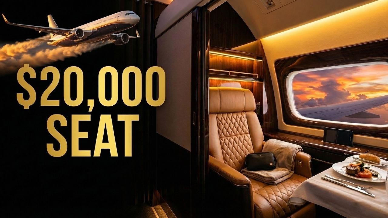 Inside The World’s Most Expensive First Class Ticket | This First Class Seat Costs More Than a Car.