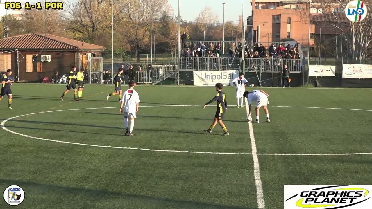 JUNIORES REGIONALI ÉLITE : Fossolo 76 vs Portuense 1- (29.11.25)