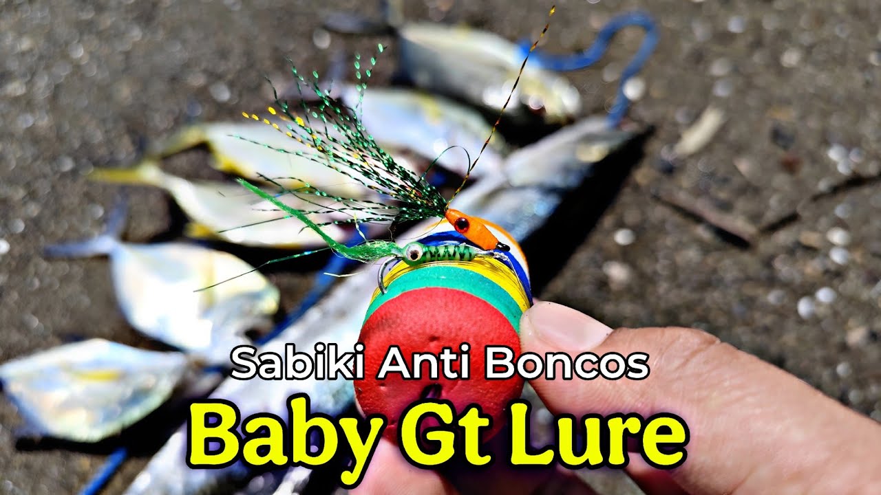 Casting pinggiran pantai pakai sabiki anti boncos 100% strike | casting ultralight