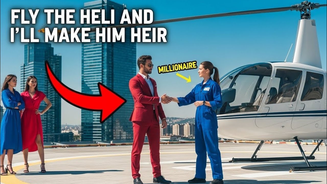 Millionaire’s Shocking Mistake: Black Woman Reveals She Owns the Helicopter!