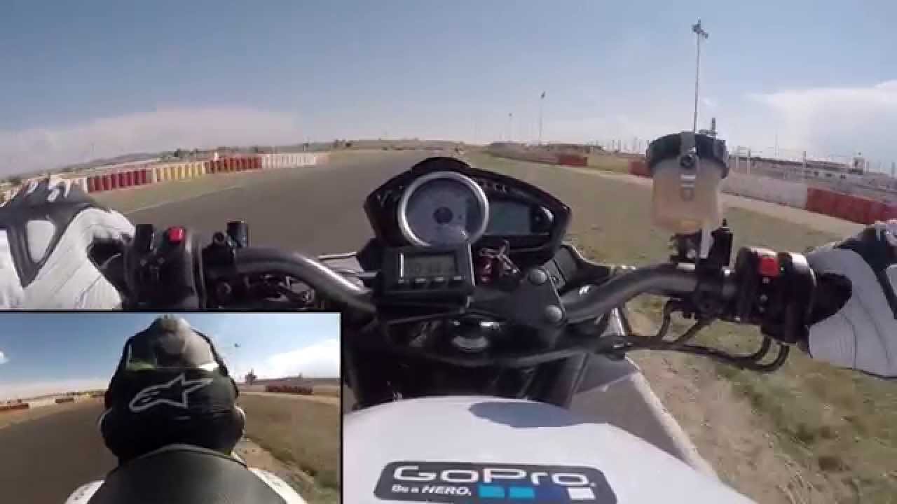 Circuito de ALBACETE  KAWASAKI Z750 - 27/9/15  tanda 5