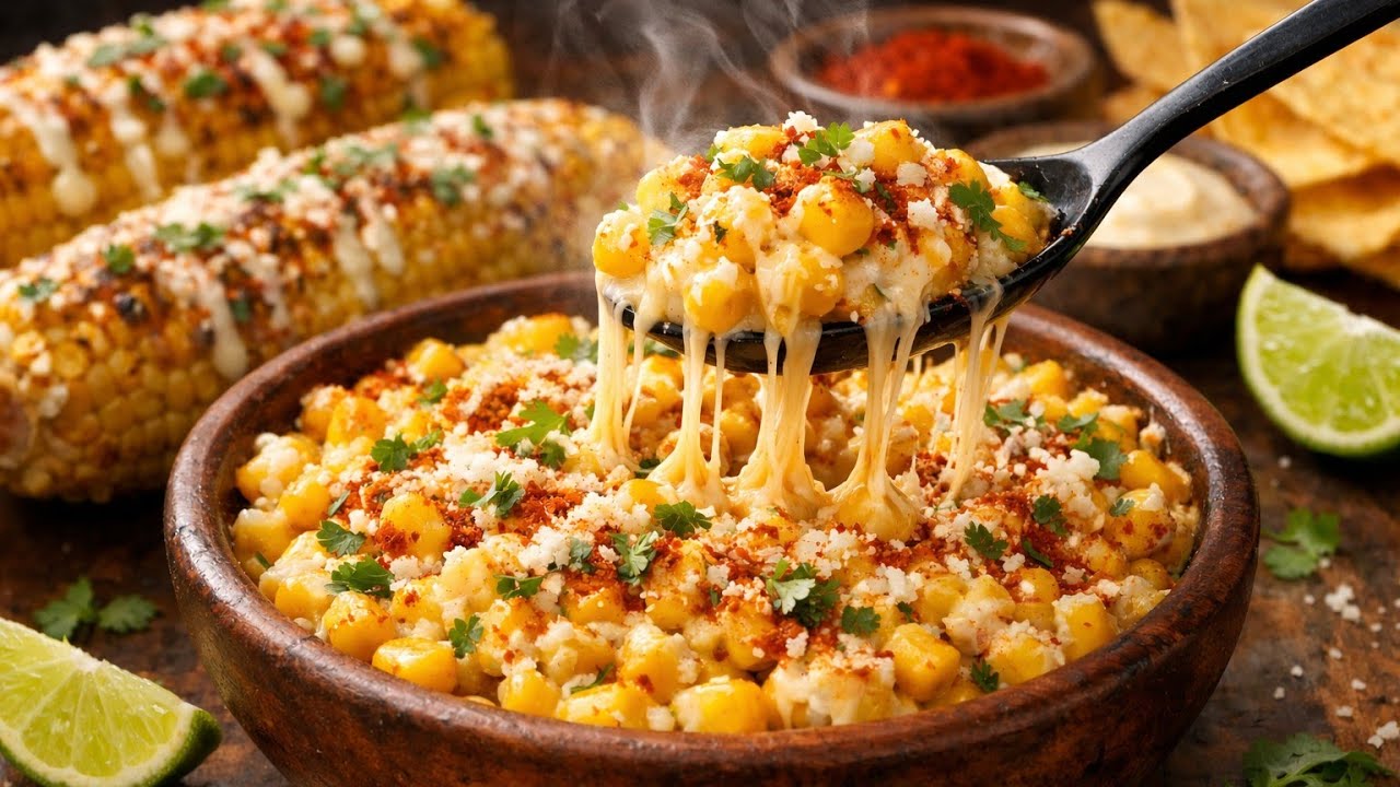 Mexican corn cheesey 