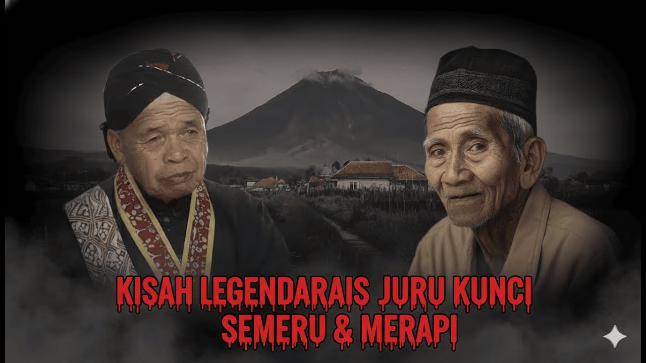 Kisah Legendaris Juru Kunci Semeru & Merapi: Mbah Dipo dan Mbah Marijan Hadapi Amarah Gunung!