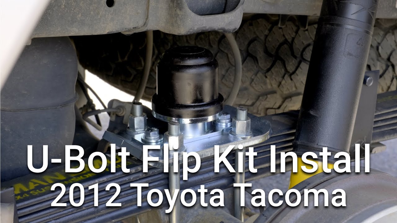 Tacoma U-Bolt Flip Kit & Bump Stop Install