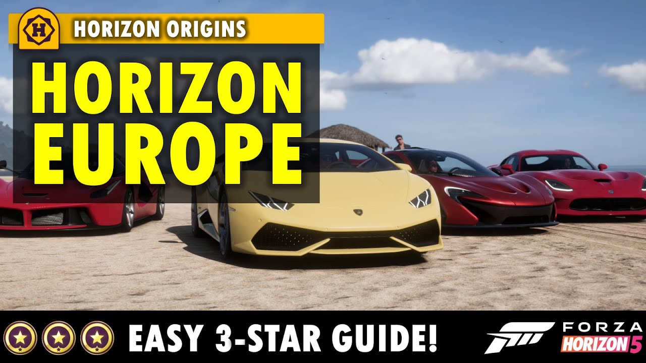 Как получить 3 звезды в Главе 3 FH5 Horizon Origins Story (Horizon Europe)