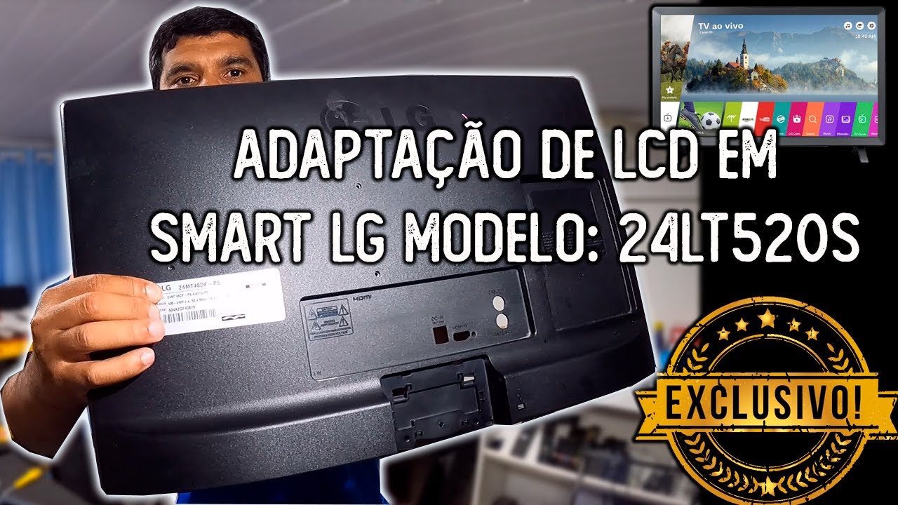 Lg 24lt520s com tela trincada(resolvido!)