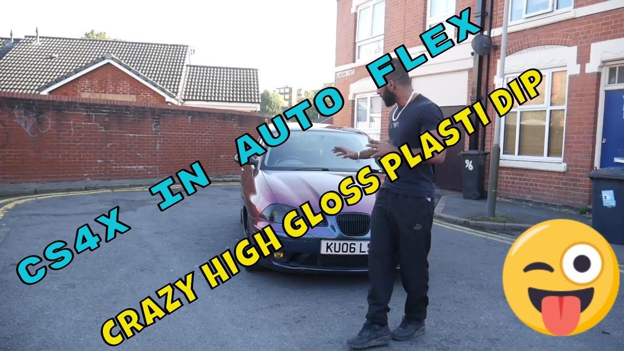 Seat ibiza FR Plasti Dipped using AUTO FLEX /  leon fr / pearls / coating