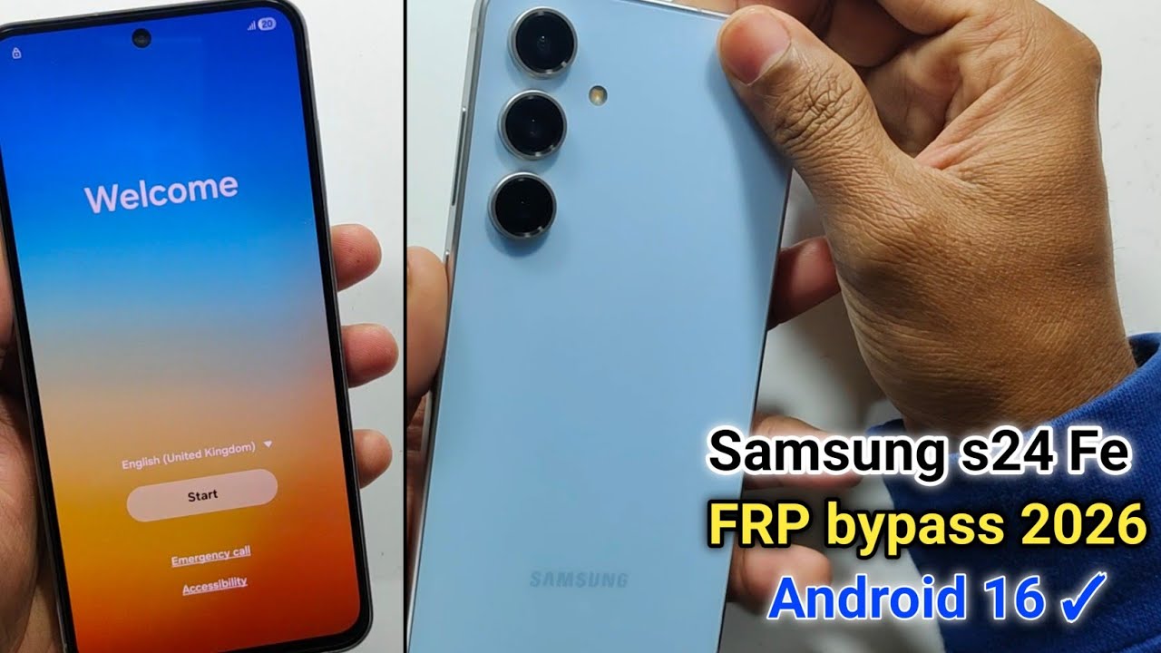 Обход FRP на Samsung S24 FE в 2026 году || Разблокировка FRP на Samsung Galaxy S24, S25 FE под An...