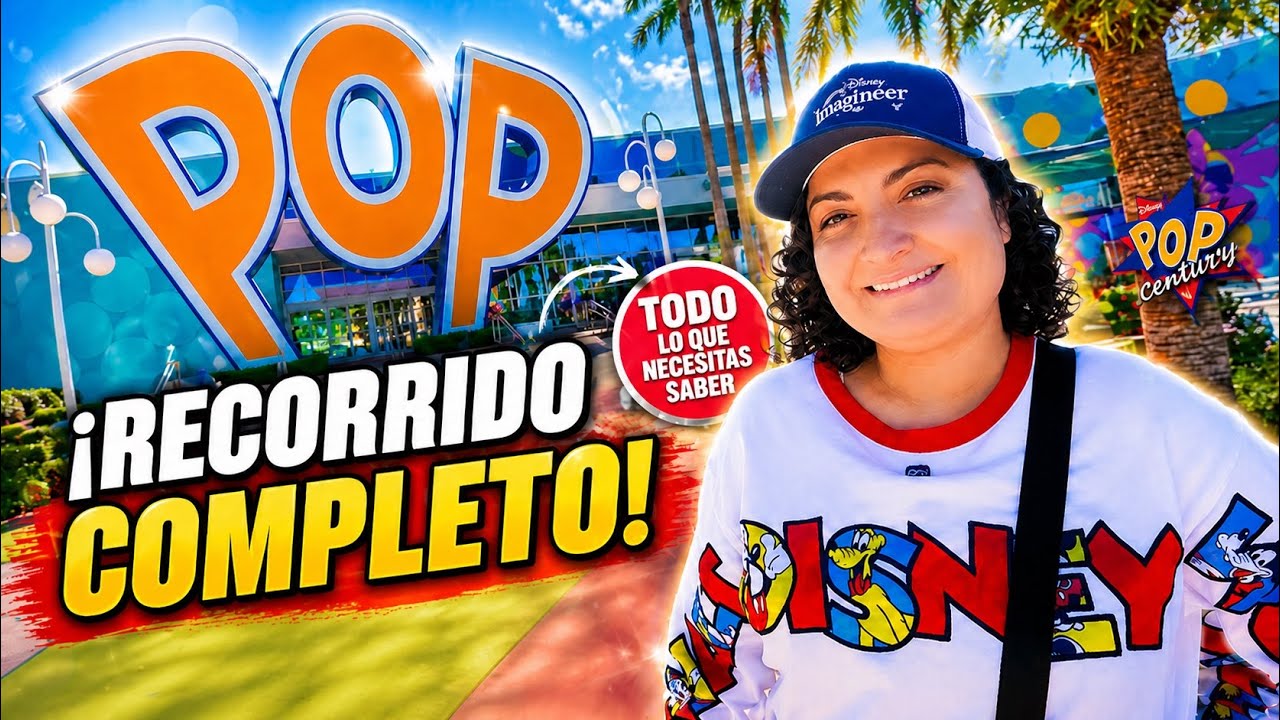 ¿El MEJOR HOTEL ECONÓMICO de DISNEY WORLD? - POP CENTURY RESORT