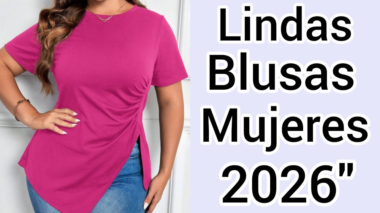 BLUSAS NUEVAS LINAS 2026 / BLUSAS DE TENDENCIAS/ BLUSAS MODA 2026