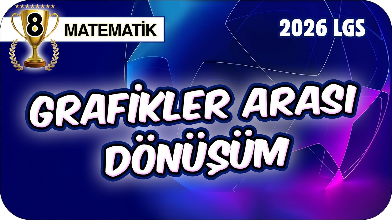 Grafikler Arası D&ouml;n&uuml;ş&uuml;m - Konu &Ouml;zeti 📘 8MAT12 #2026LGS